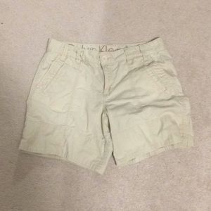 Calvin Klein Light Tan Shorts Size 6 EUC